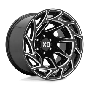 XD Series – XD860 ONSLAUGHT – Black – 20″x12″ -44mm – Summer Wheels – XD86021268344N